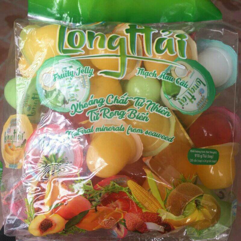 THẠCH RAU CÂU LONG HẢI GÓI 500G