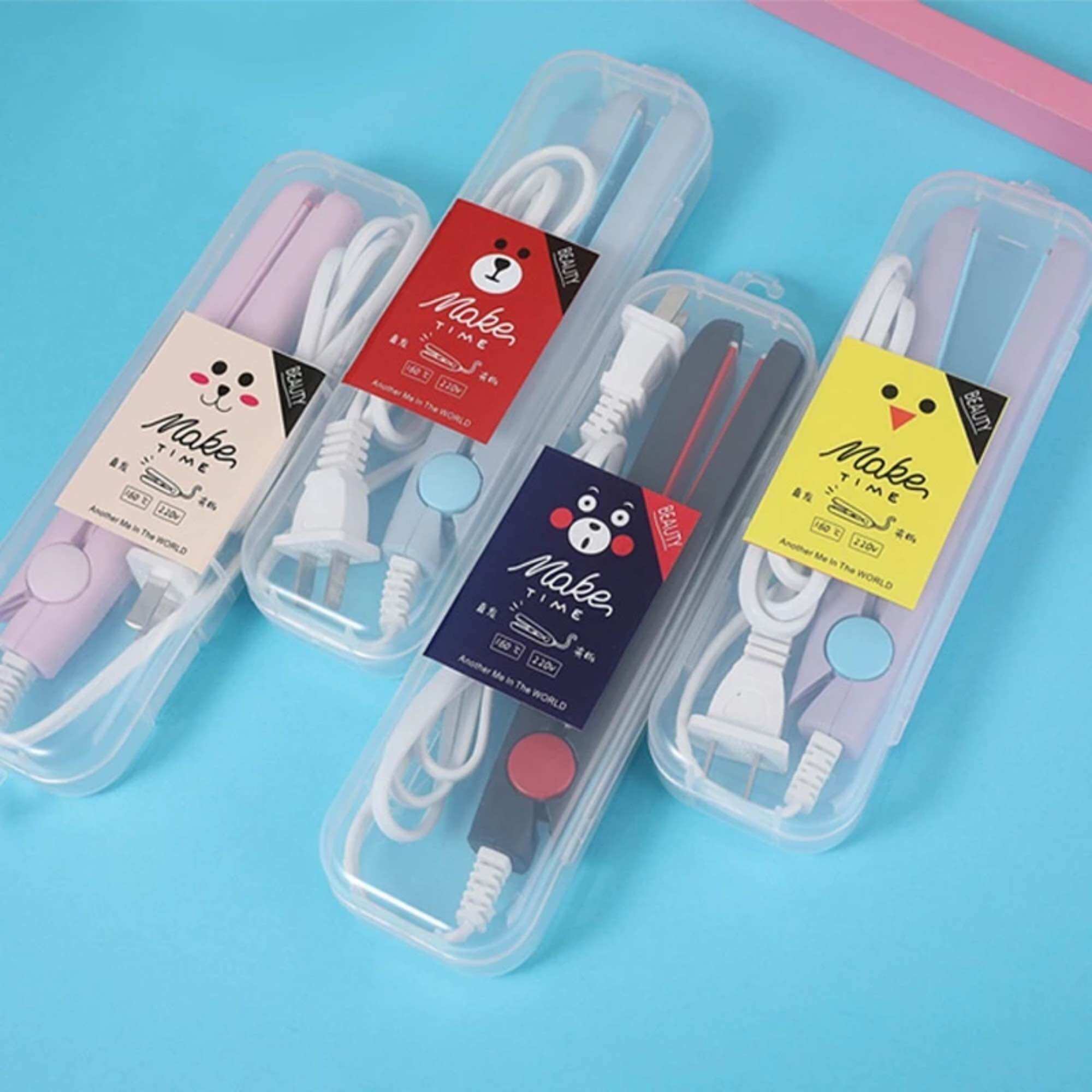 Máy duỗi tóc mini 2 trong 1 cao cấp ,uốn, duỗi tóc nhỏ gọn
