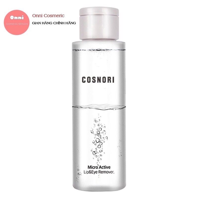 [Hcm]Nước Tẩy Trang Mắt Môi Cosnori Lip &Eye Remover 100Ml