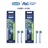 Đầu bàn chải điện thay thế Oral-B Deep Clean/ Whitening/ Sensitive - Hộp 2 Cái