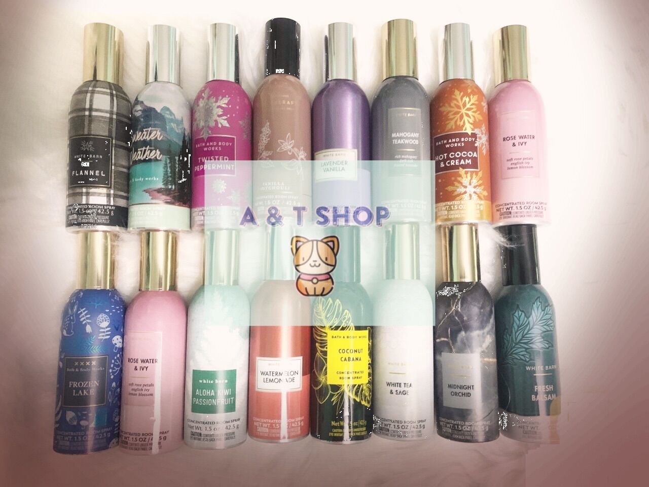 Xịt phòng Bath & Body Works [HÀNG CÓ SẮN]