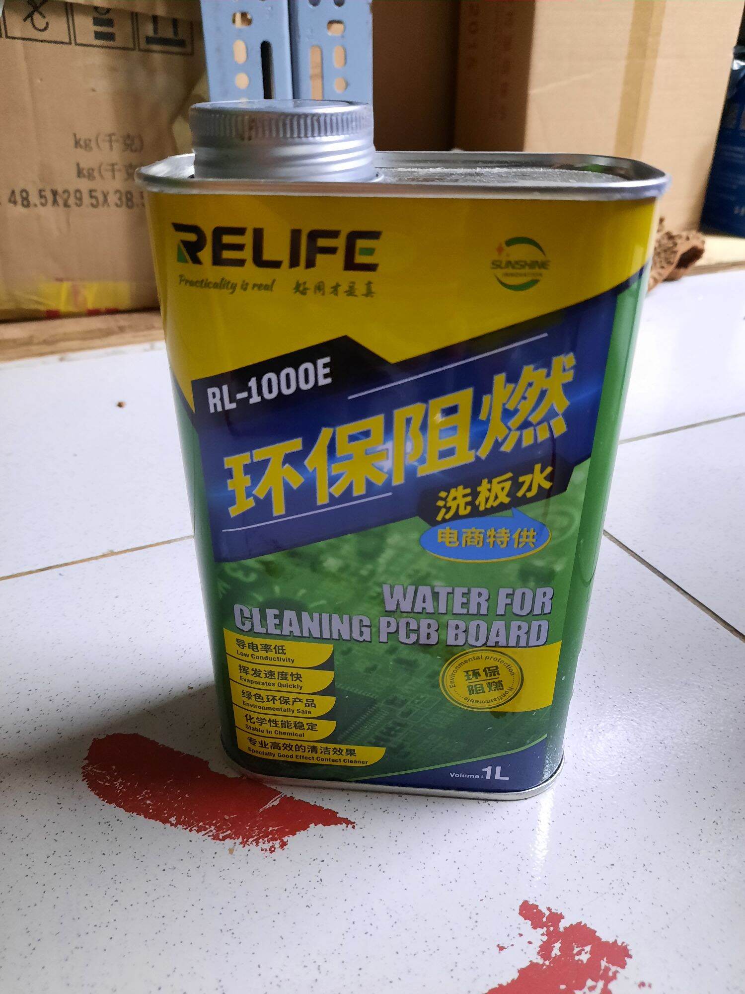 Nước rửa mạch chính hãng - chai 1 lít