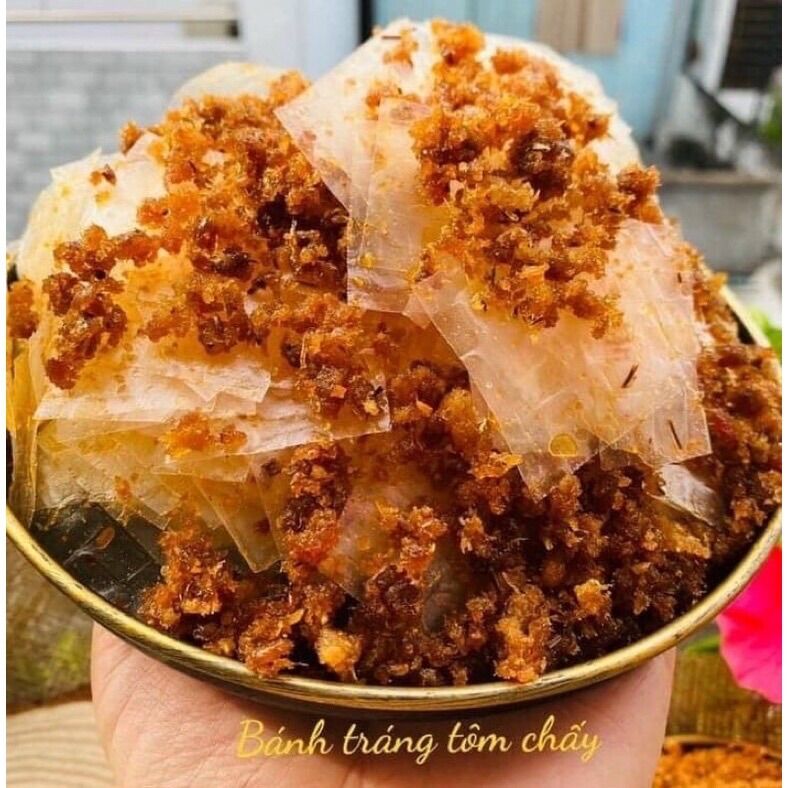 Bánh Tráng Tôm Cháy Tỏi Bự Chà Bá
