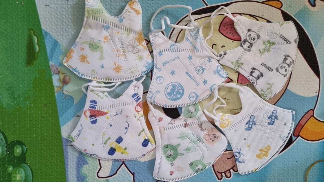 [ Hộp 10 chiếc ] Khẩu Trang Y Tế 5D mask trẻ em