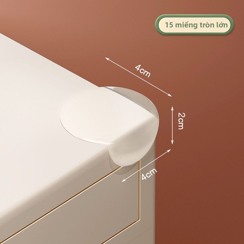 Jiaxun | Bảo Vệ Góc Silicone Chống Va Đập Cho Bàn & Cạnh Nội Thất