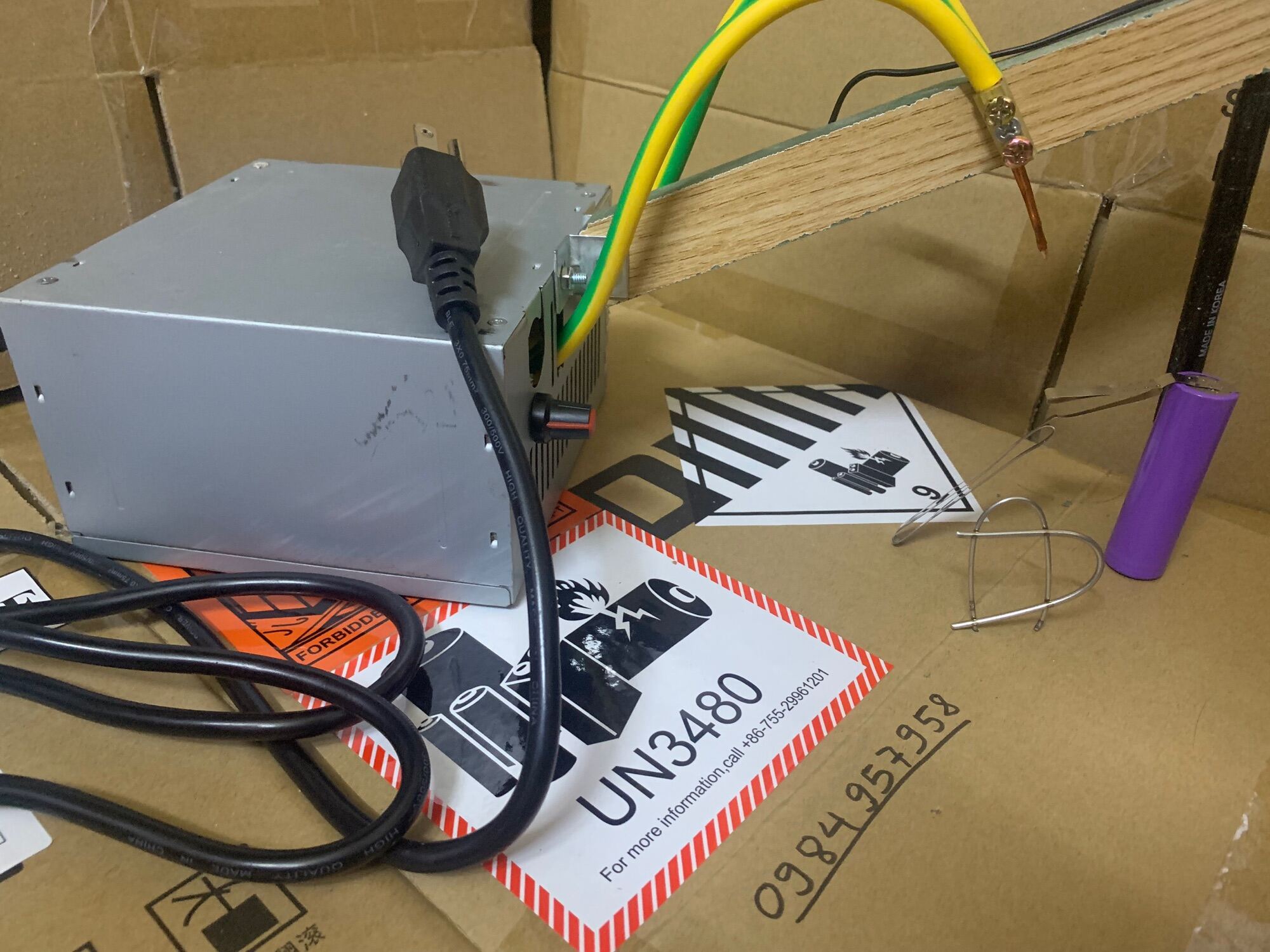 Máy hàn cell pin DIY