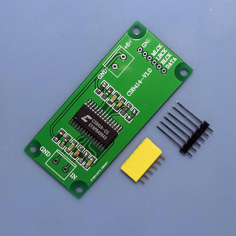 Bo Mạch CD Coaxial PCM1793 Decoding CS8414 Bo Mạch I2S Đầu Ra 1793 Decoding Board Thẻ Coaxial CG HiF