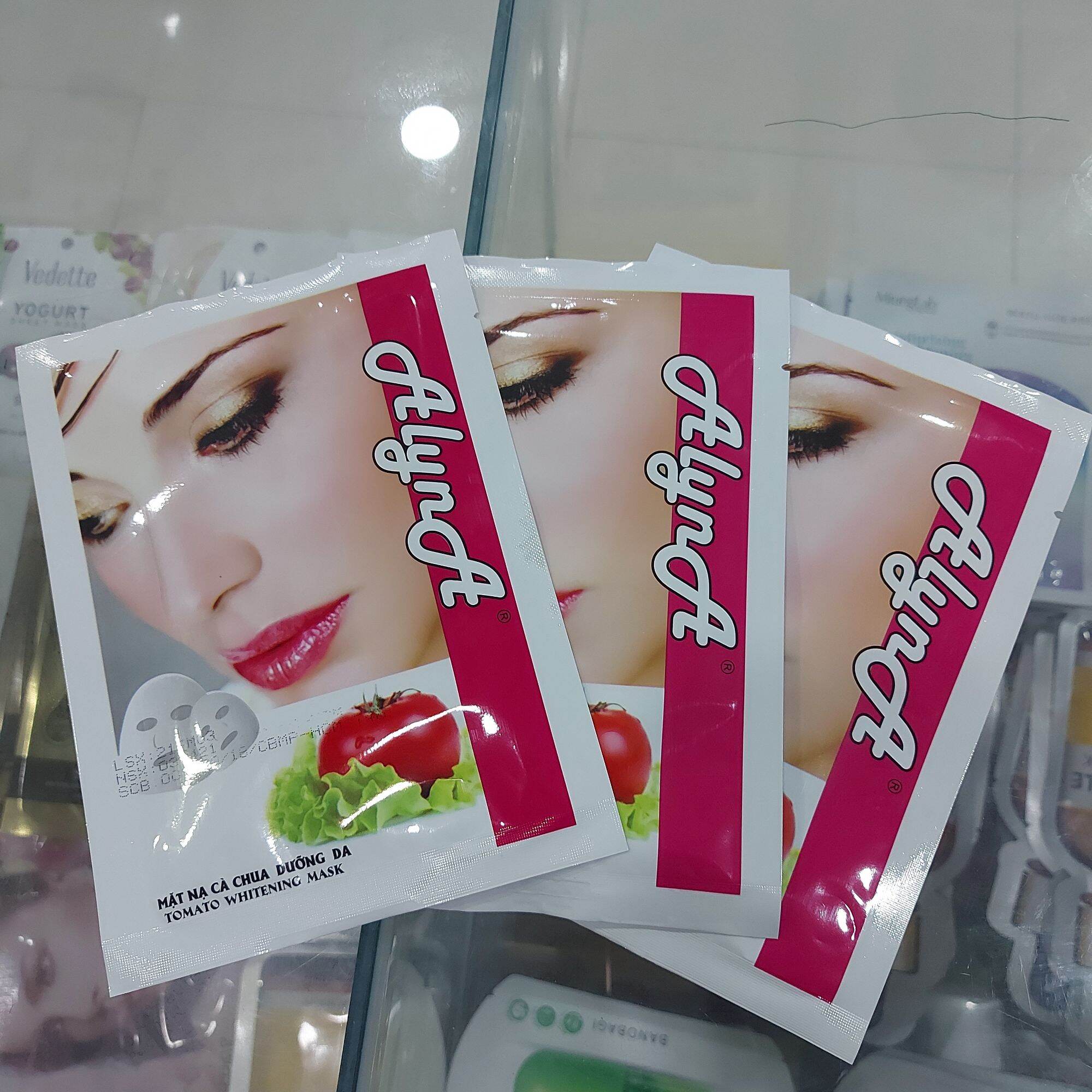 MẶT NẠ DƯỠNG DA ALYNA DƯA LEO (COMBO 10 CHIẾC)