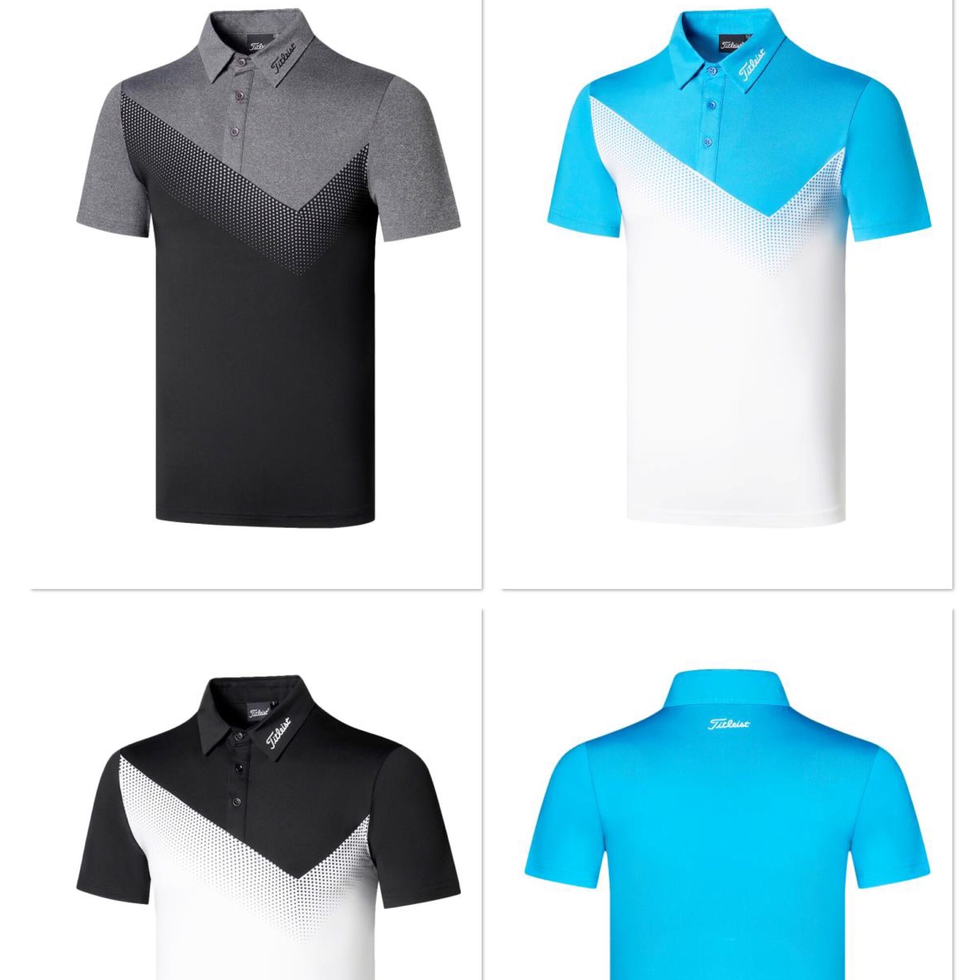 Áo golf nam - Áo golf hàng hãng Titleis - mẫu năm 2021 chất đẹp mềm mịn và co giãn 4 chiều