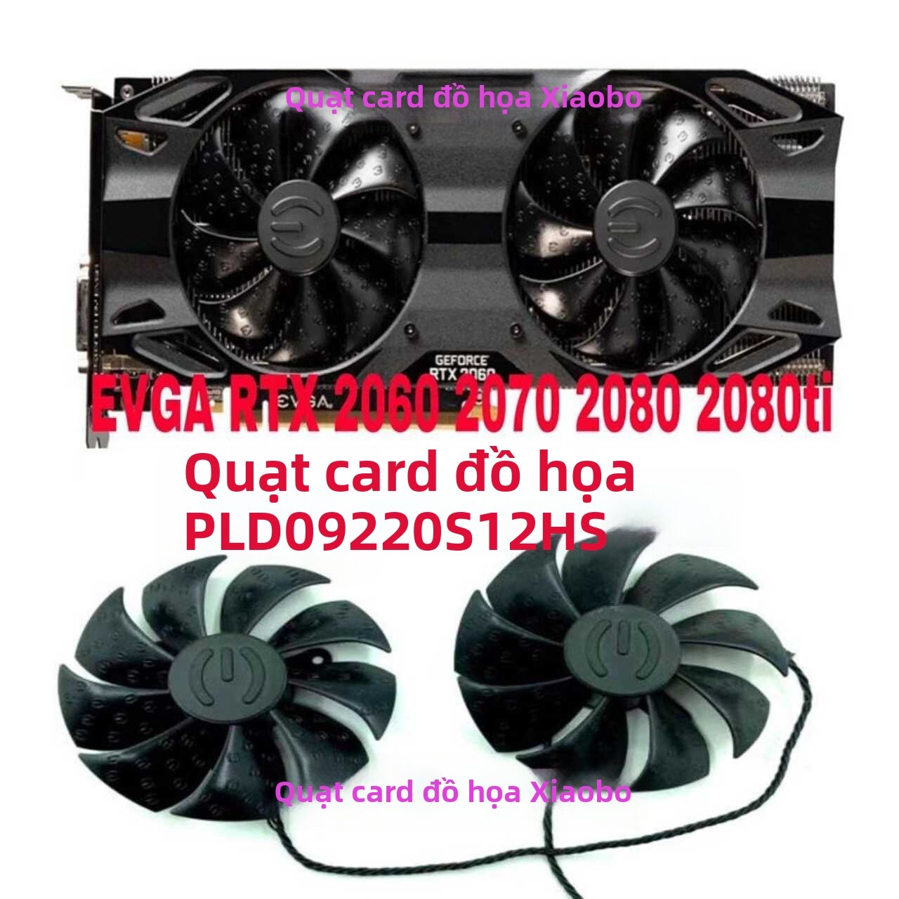 EVGA | RTX Compatible GPU Cooling Fan Giá 112,000 Đồng*Miễn phí vận chuyển