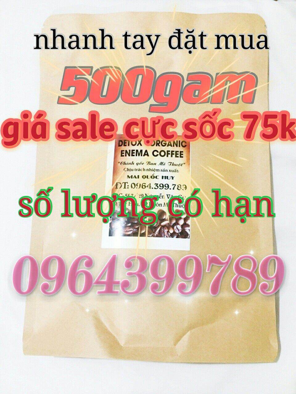 Enema Thải Độc Đại Tràng (Gerson) 0964399789