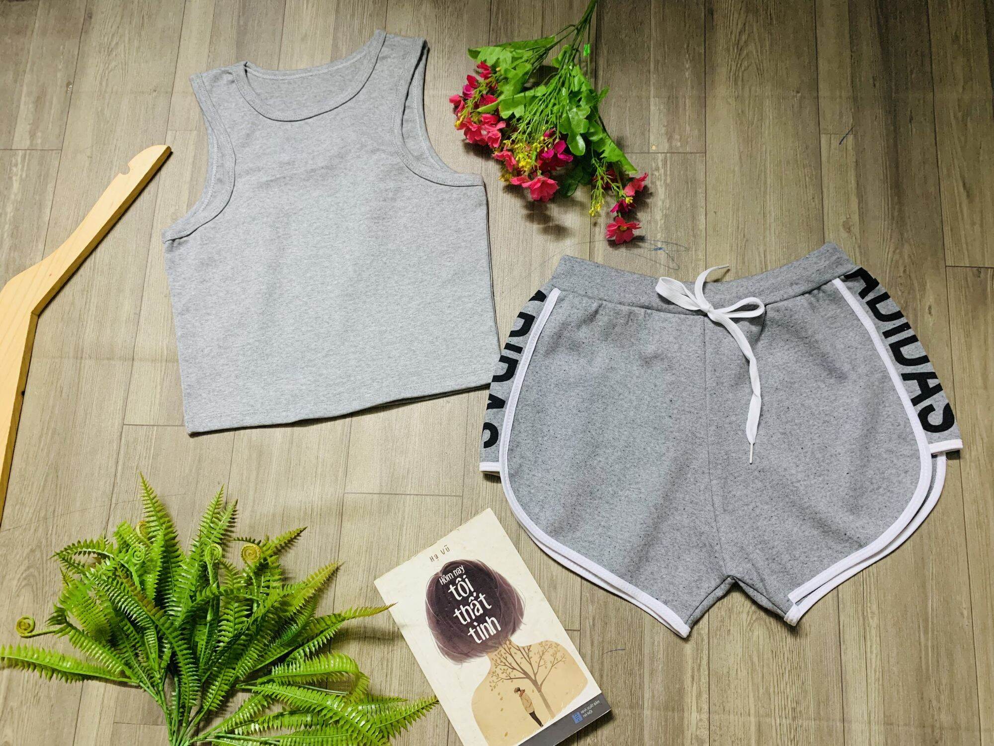 Sét bộ áo ba lỗ + quần short