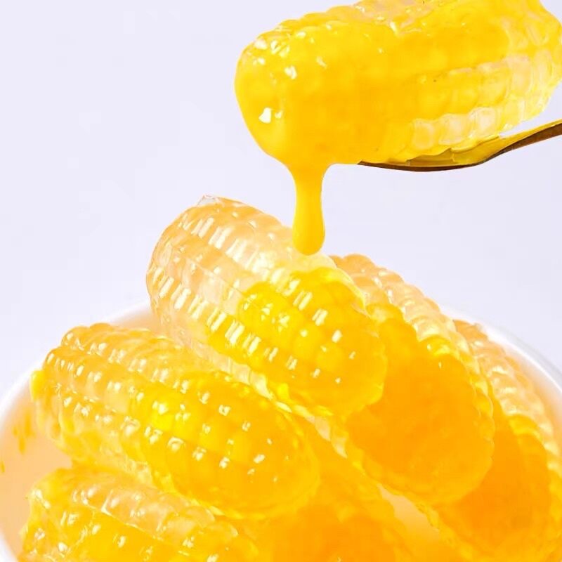 Kẹo bắp dẻo trong có nhân túi 400g