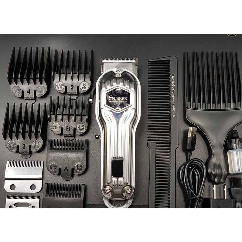 Tông đơ cắt tóc cao cấp SURKER K9S 3 phiên bản