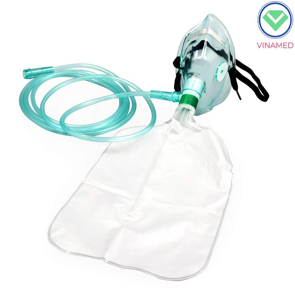 ❤️ mặt nạ mask thở oxy có túi dự trữ mặt nạ oxy có túi, mask thở oxy có túi mặt nạ thở oxy, mask thở oxy greetmed tiệt trùng có túi