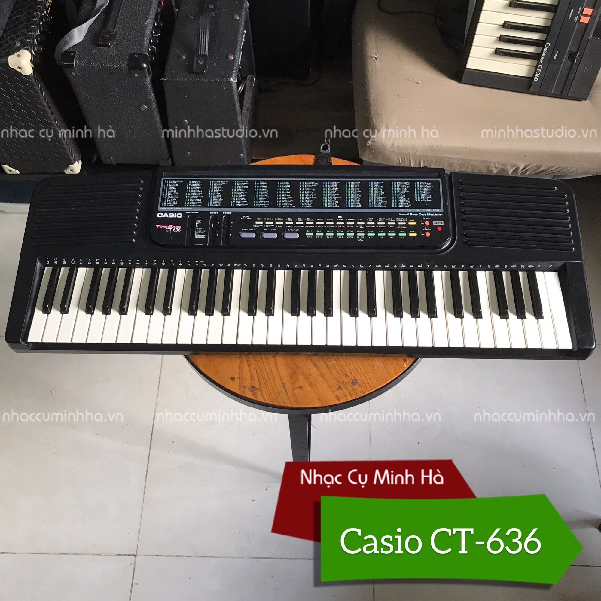 Đàn Organ Casio CT-636. Đàn đã qua sử dụng, hàng Casio chính hãng, chạy hoàn hảo