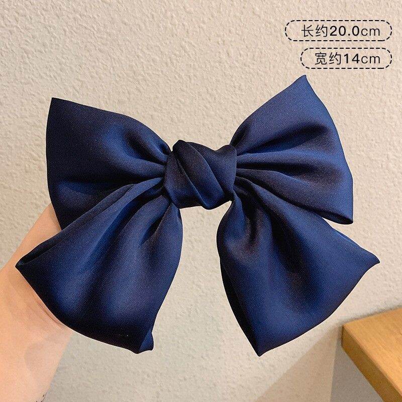 Kẹp Nơ bướm phi lụa siêu xinh