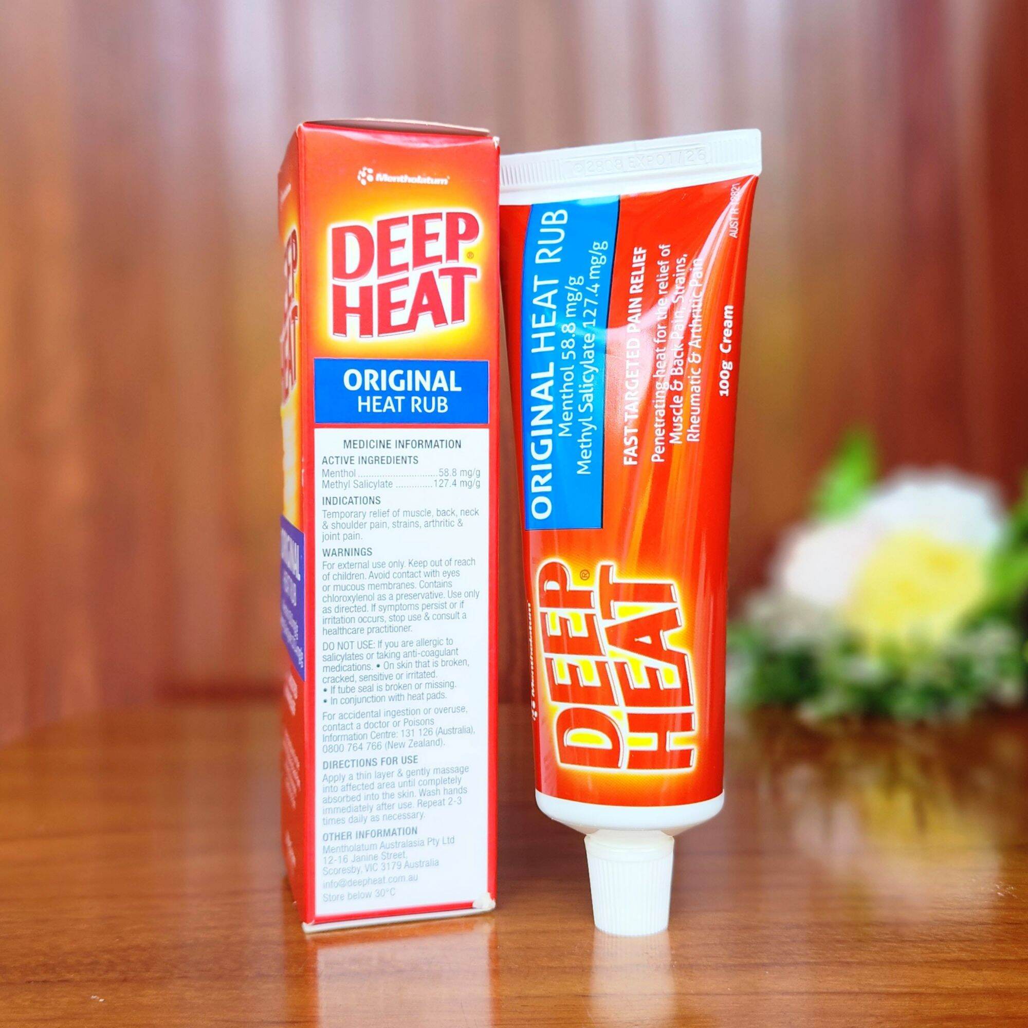 Gel xoa bóp - Deep Heat Original Heat Rub.