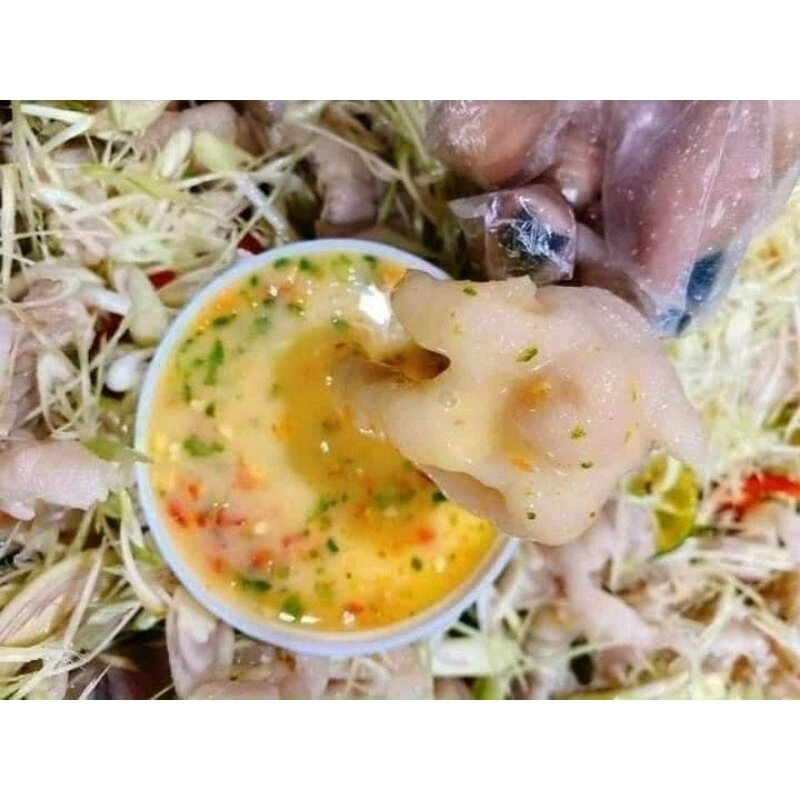 69k Set 2 Chai Nước  Chấm Thần Thánh Xanh Đỏ 700gr