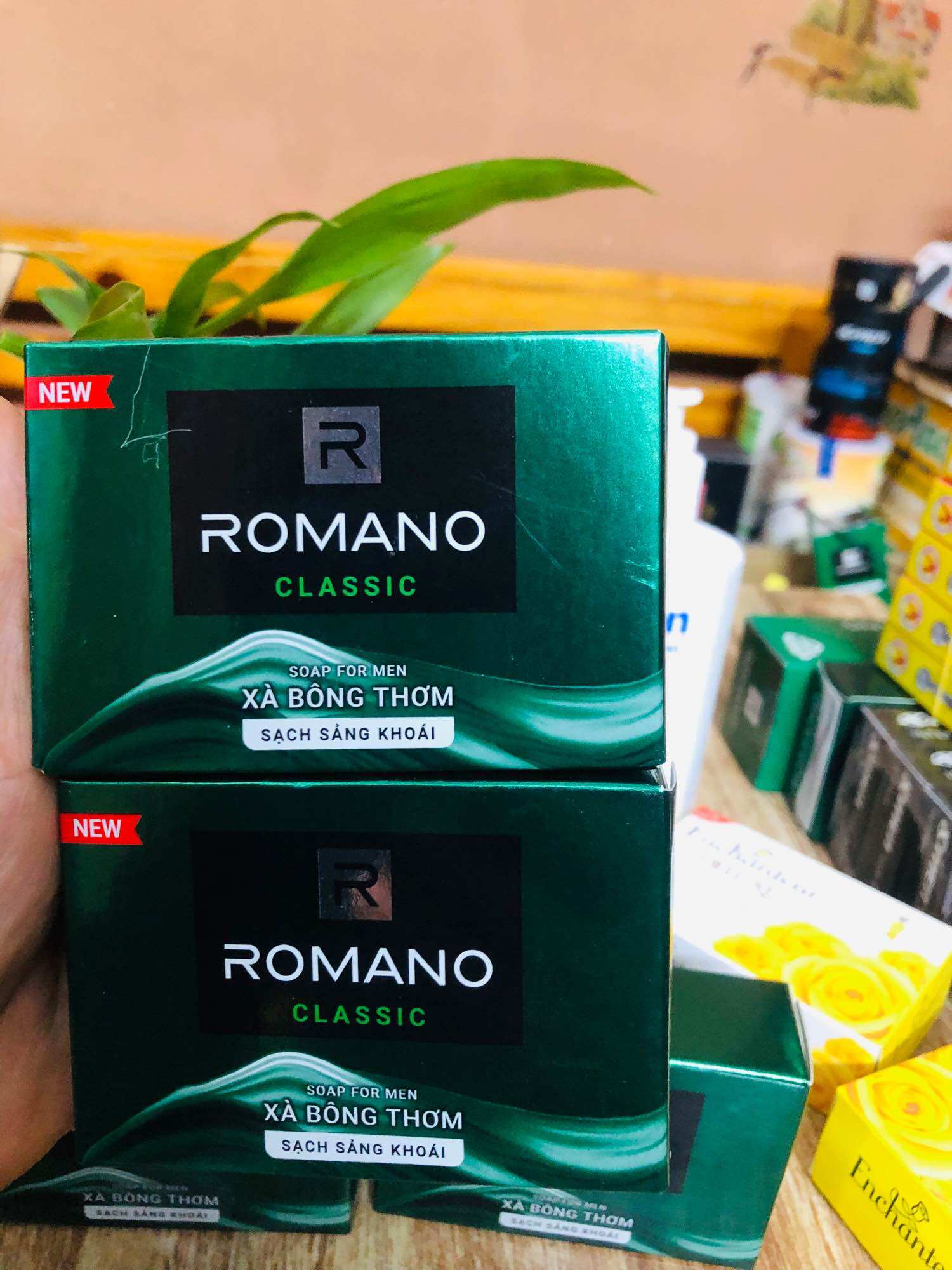 Xà Bông  Cục Romano 90gr