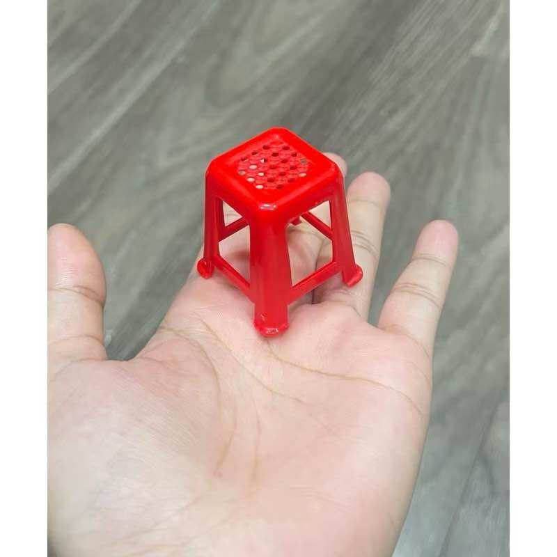Mô hình bàn ghế nhựa 1/12
