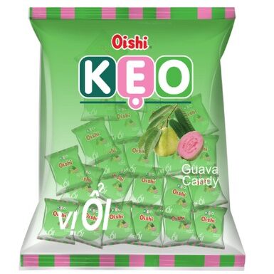 Combo 10 gói kẹo vị ổi oishi gói 85g
