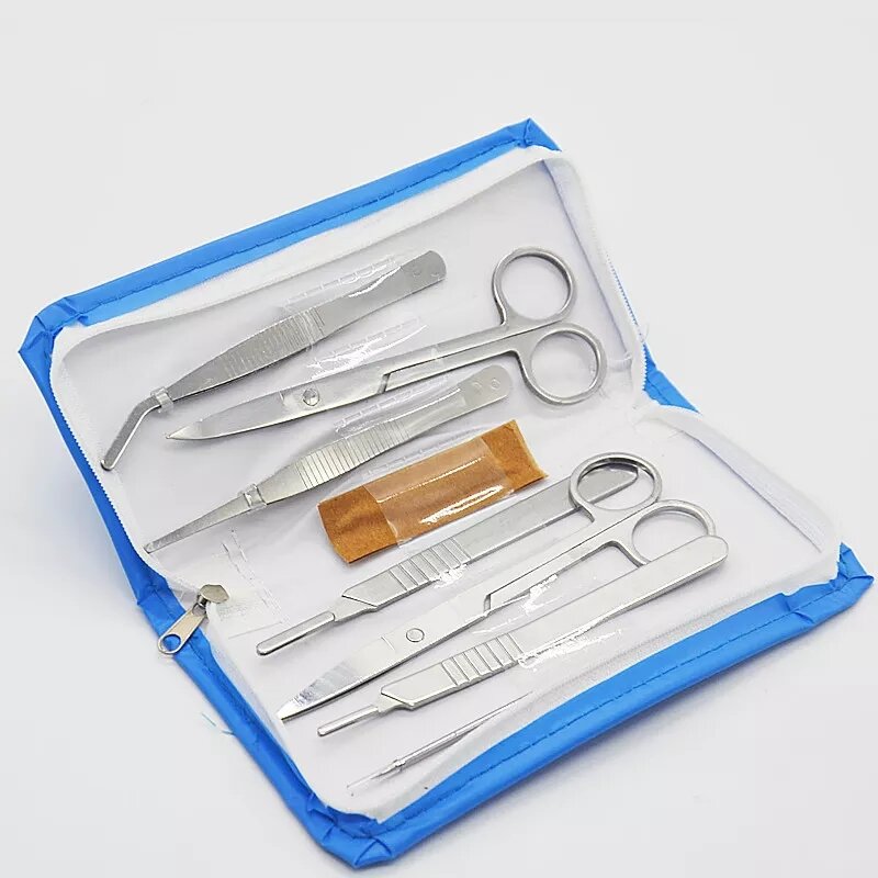 BỘ TIỂU PHẪU Y TẾ 7 MÓN DỤNG CỤ TẶNG 2 MÓN