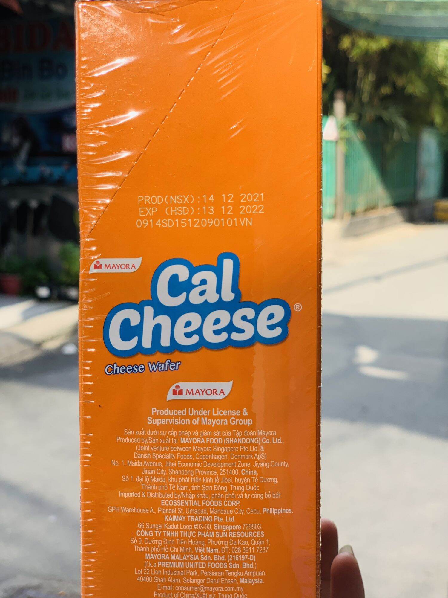 Bánh Cal Cheese hộp 170g
