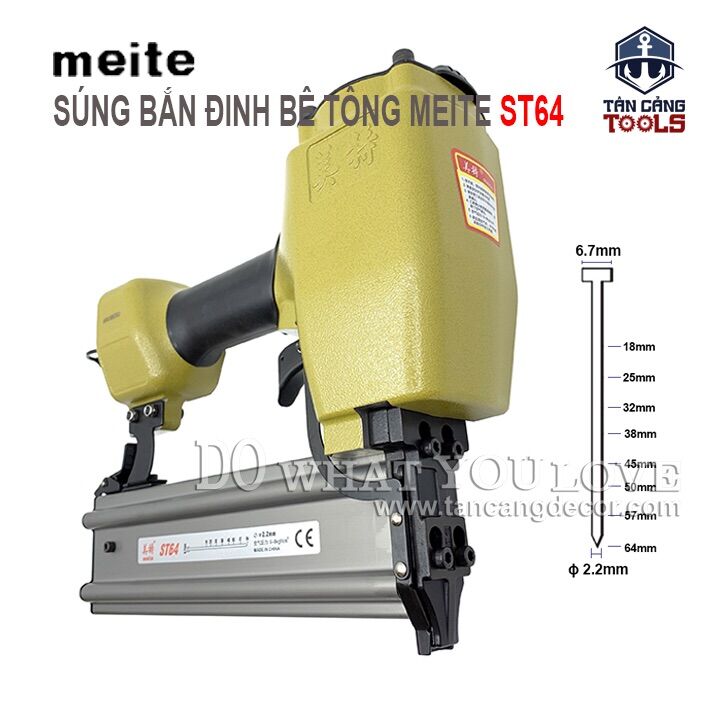 Súng Bắn Đinh Bê Tông Bằng Hơi  St 64 - St64