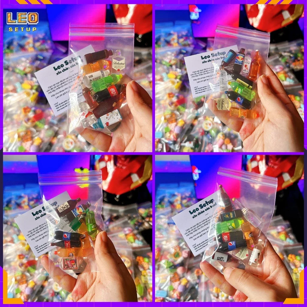 Set 10c charm ngẫu nhiên mix mẫu