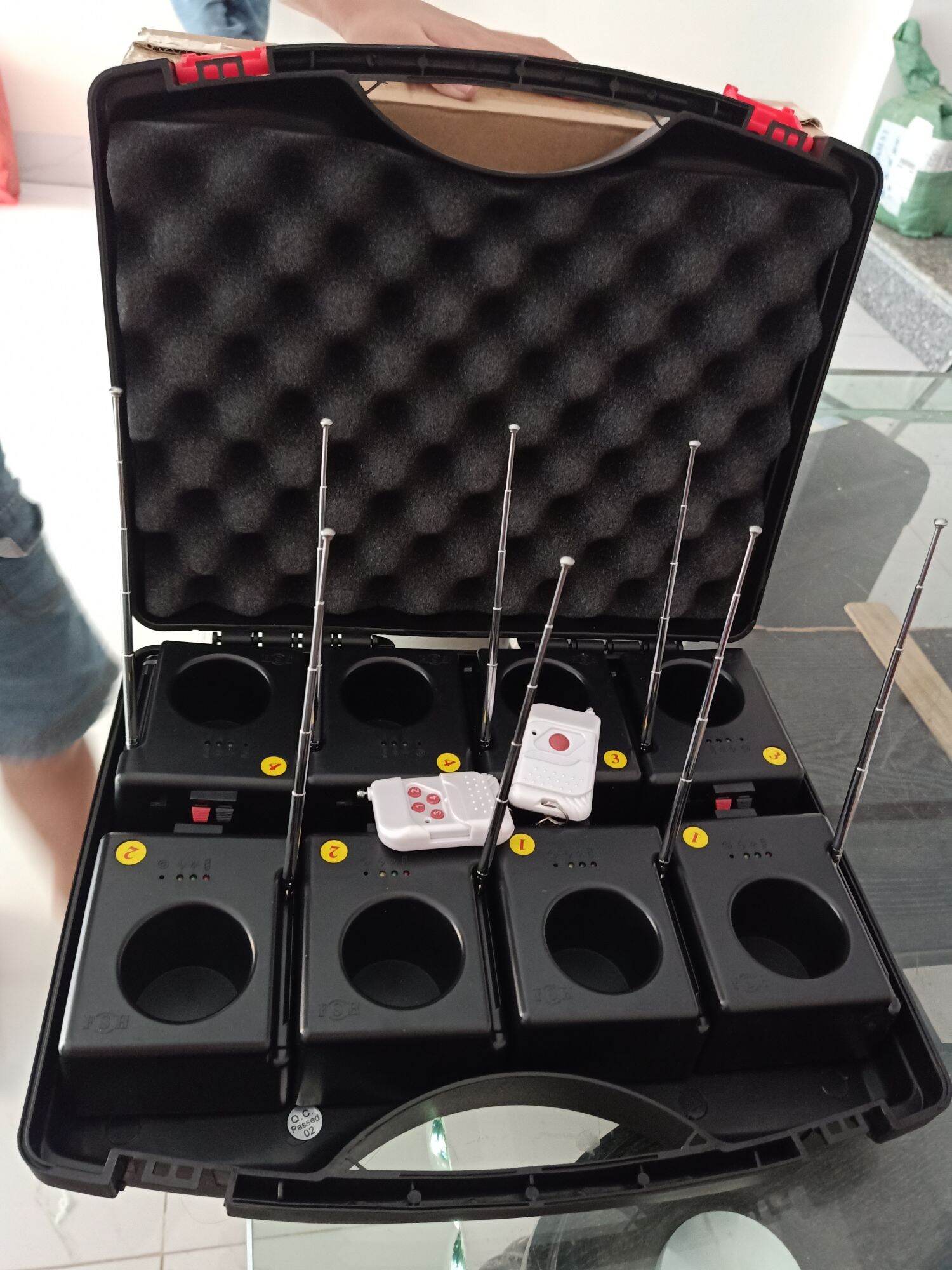 Kích phao 8 đế pin con thỏ Bảo hành 12 tháng