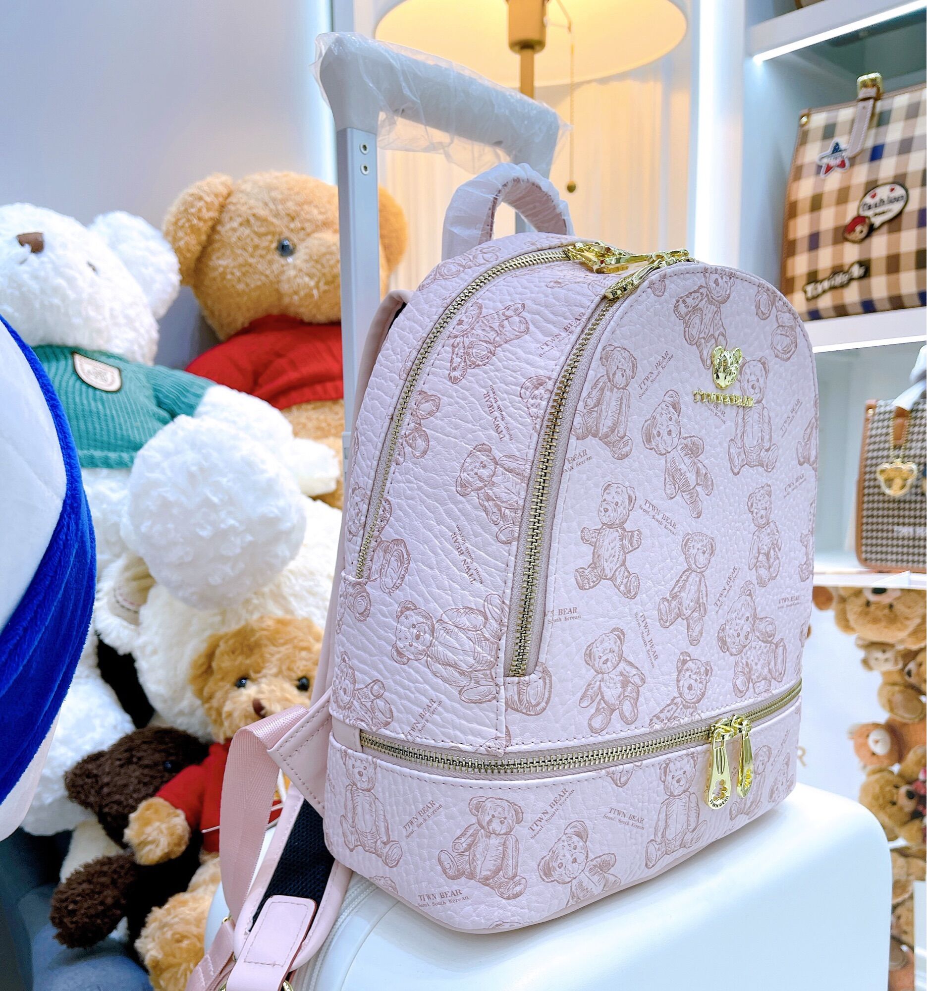 Balo ttwn bear mẫu mới (có sẵn)