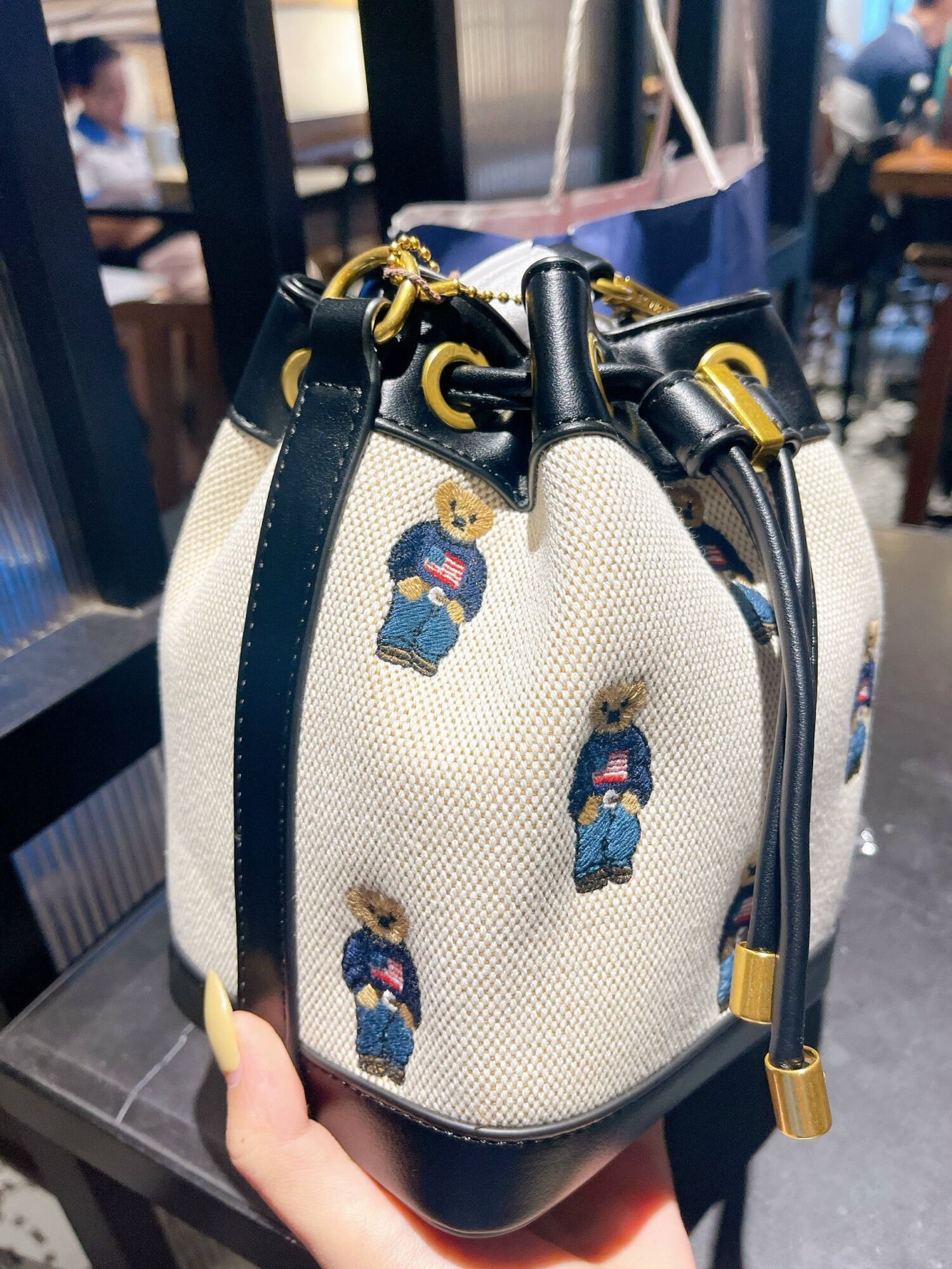 Túi rút TTWN Bear (Bánh Ú) - Hàng Thái Lan