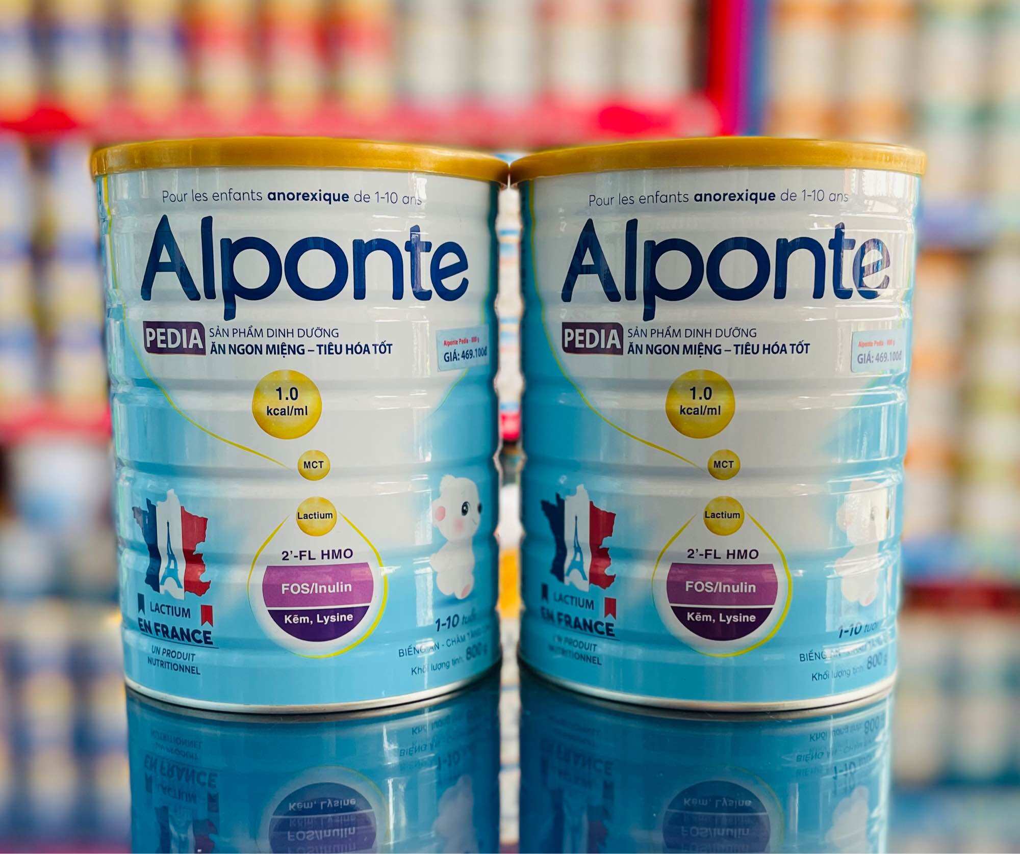 Sữa Bột Alponte Gain/Optipro/Colostrum/Grow/Pedia (800g)