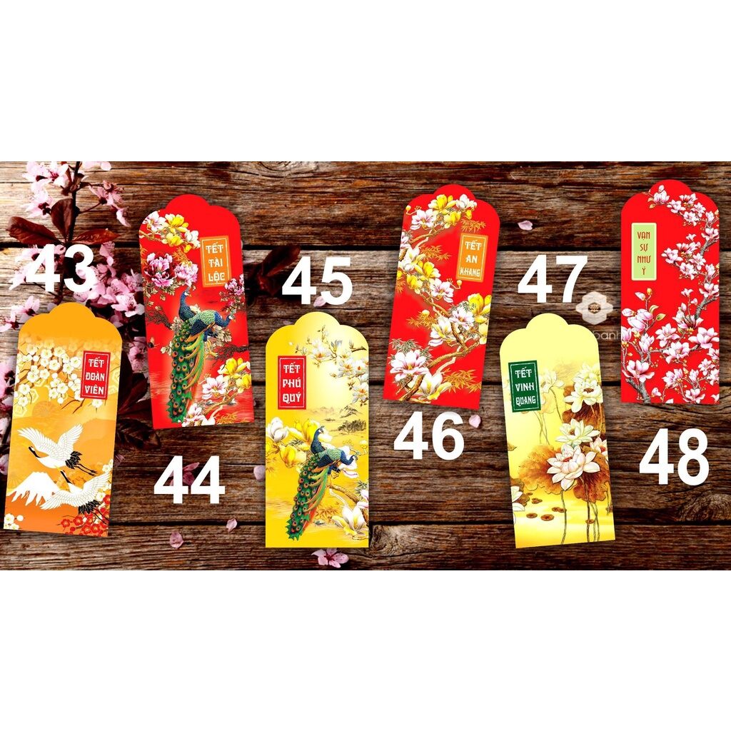 Combo 10 bao lì xì Tết 2023