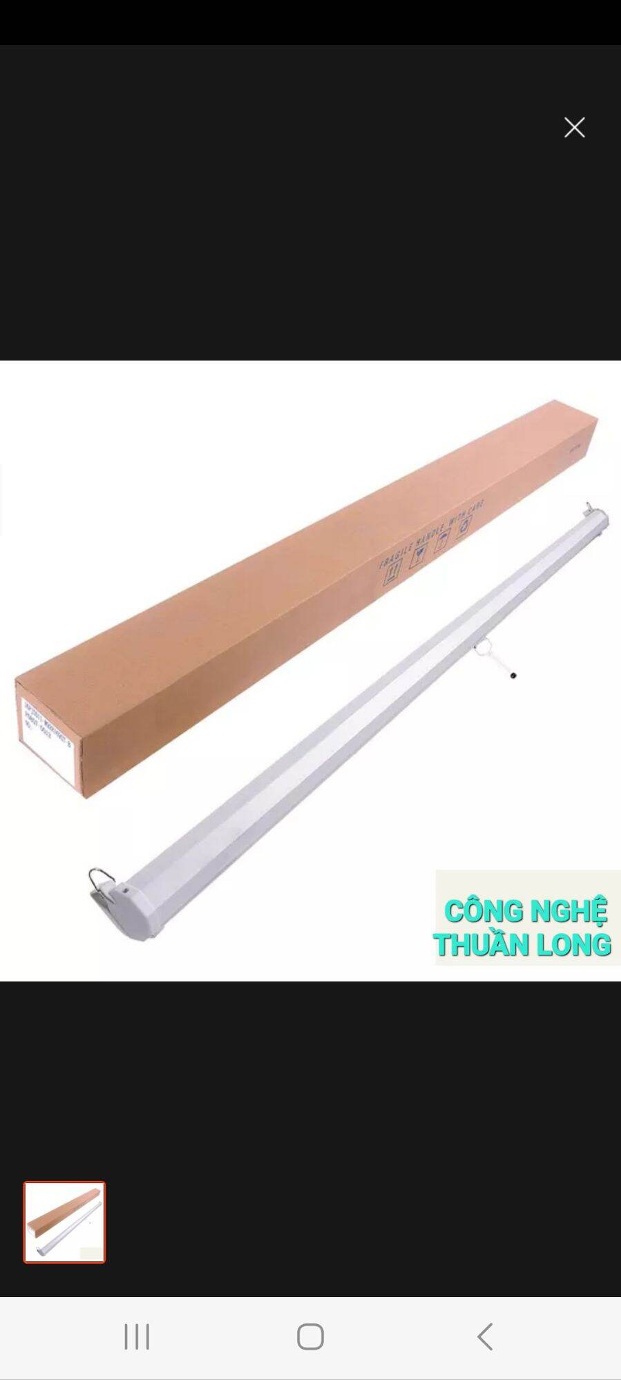 Màn chiếu treo tường 100 inch (1m8)