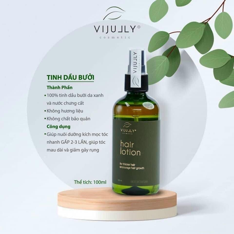 Tinh dầu xịt bưởi kích mọc tóc vijuly - ngăn rụng - dưỡng tóc mau dài