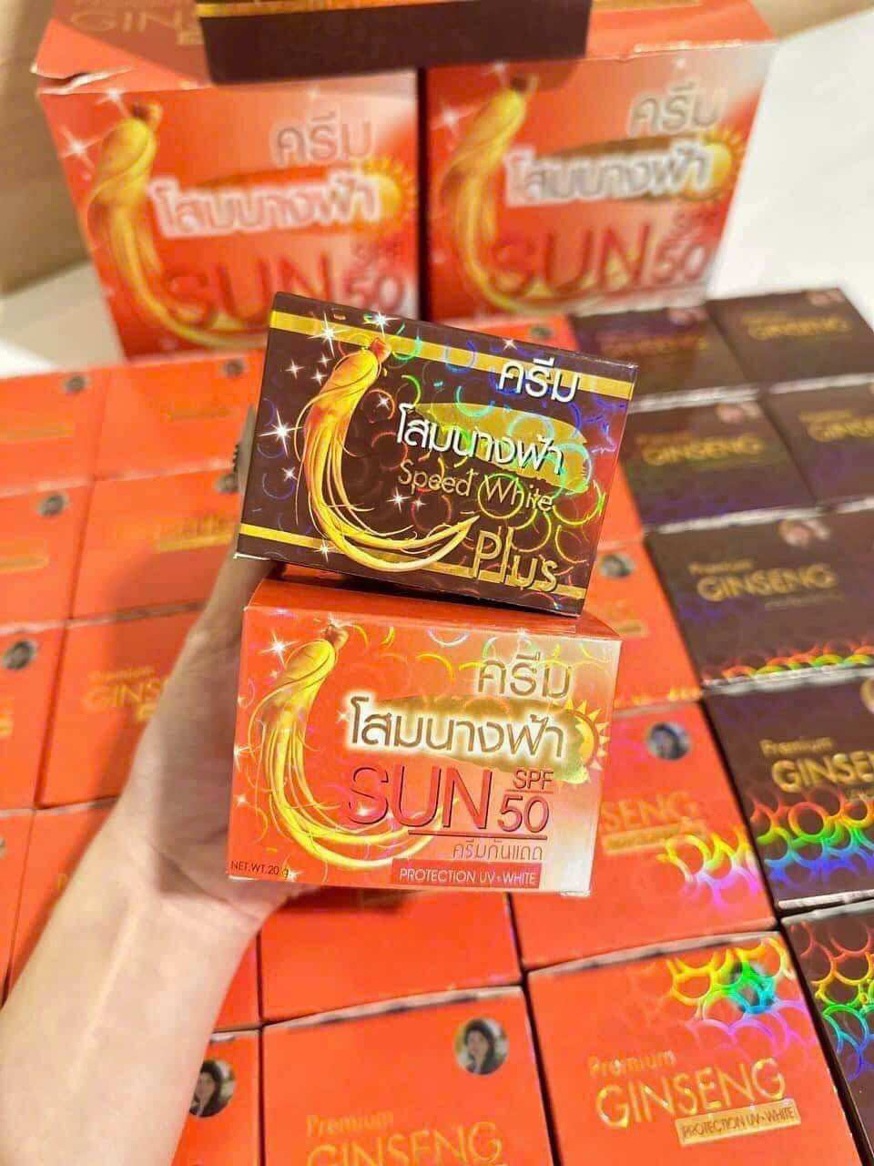 Kem sâm thái lan ngày đêm