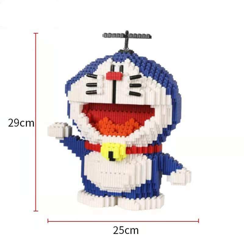 🌸ĐỒ CHƠI LẮP RÁP LEGO 3D HELLO KITTY DOREMON