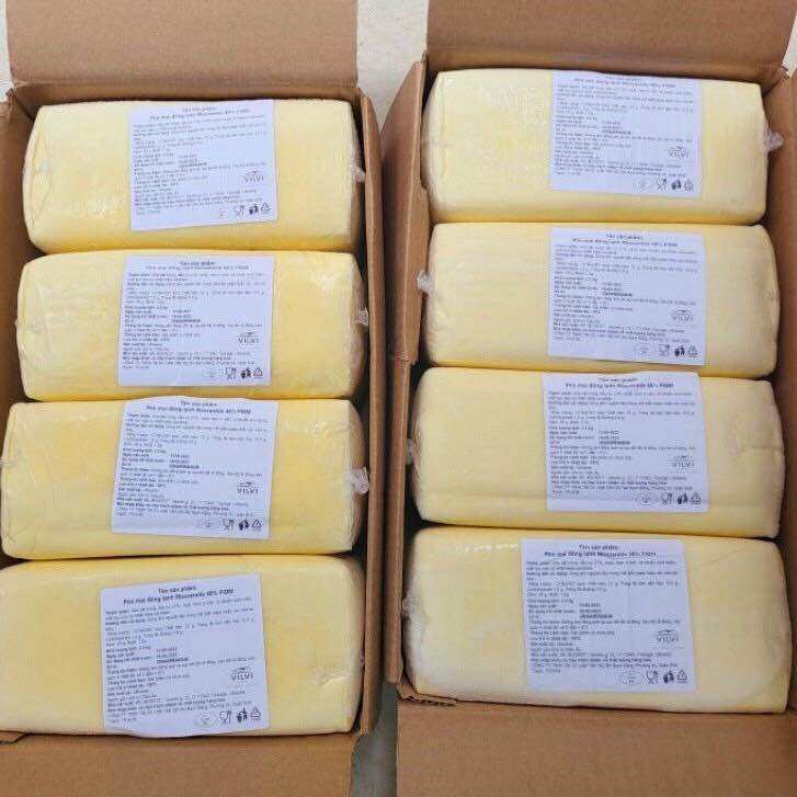 Phô mai Mozzarella VILVI 2.5kg (giao tphcm)