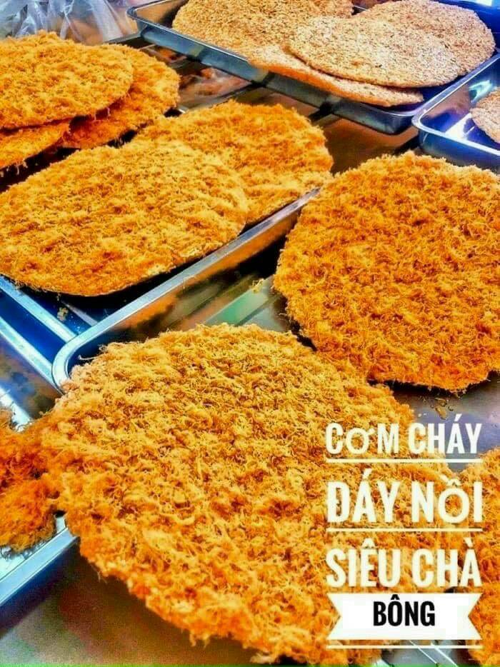 Cơm Cháy Đáy Nồi Siêu Chà Bông Túi 500gram