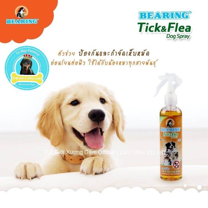 XỊT VE RẬN BEARING TICK & FLEA DOG SPRAY 250ML thumbnail