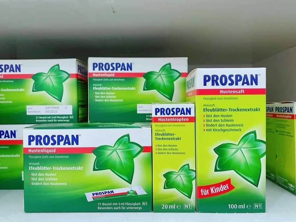 Siro ho Prospan Đức 100ml - Siro ho long đờm