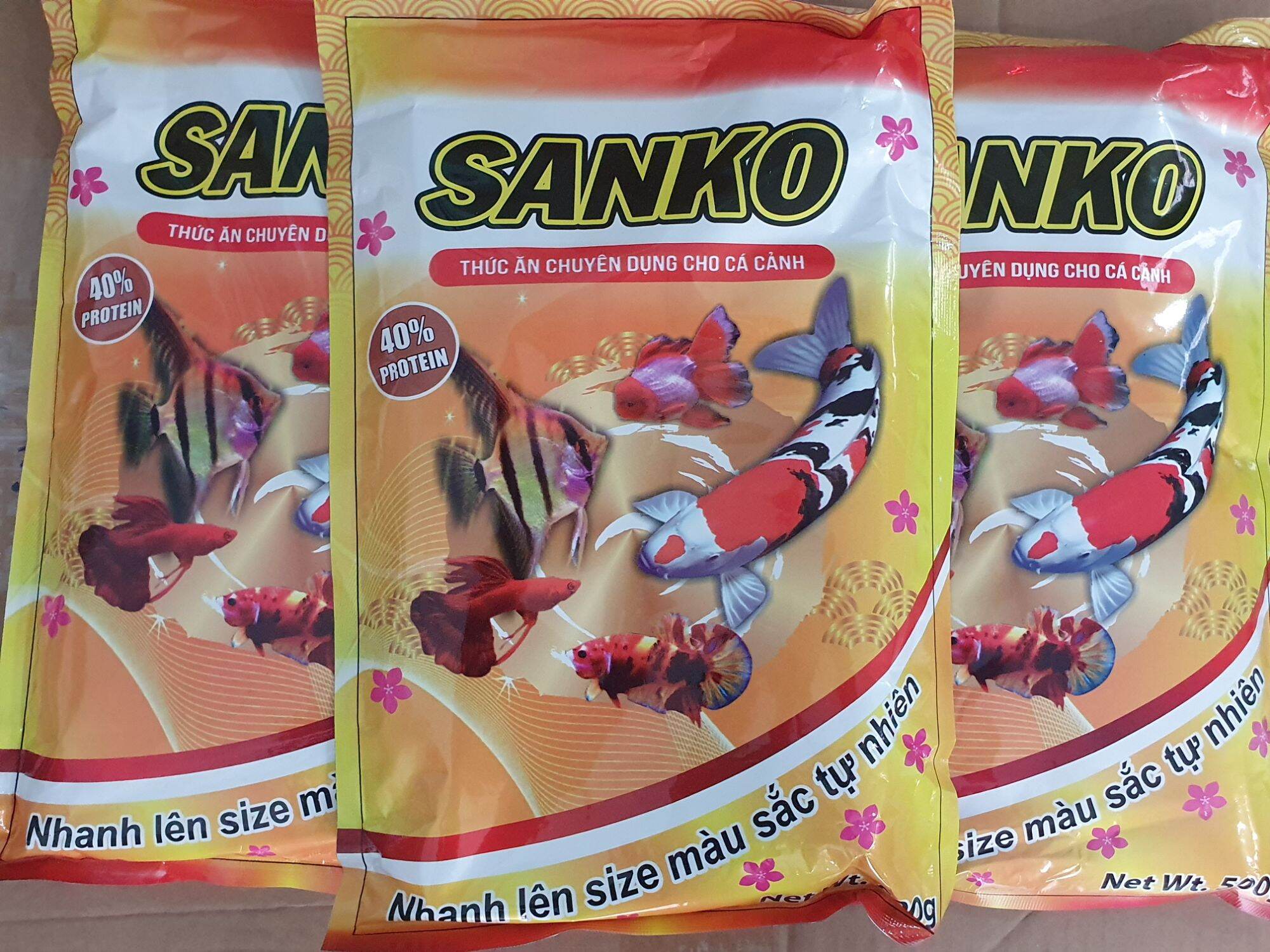 Cám SANKO 500g : Thức Ăn Cá Cảnh