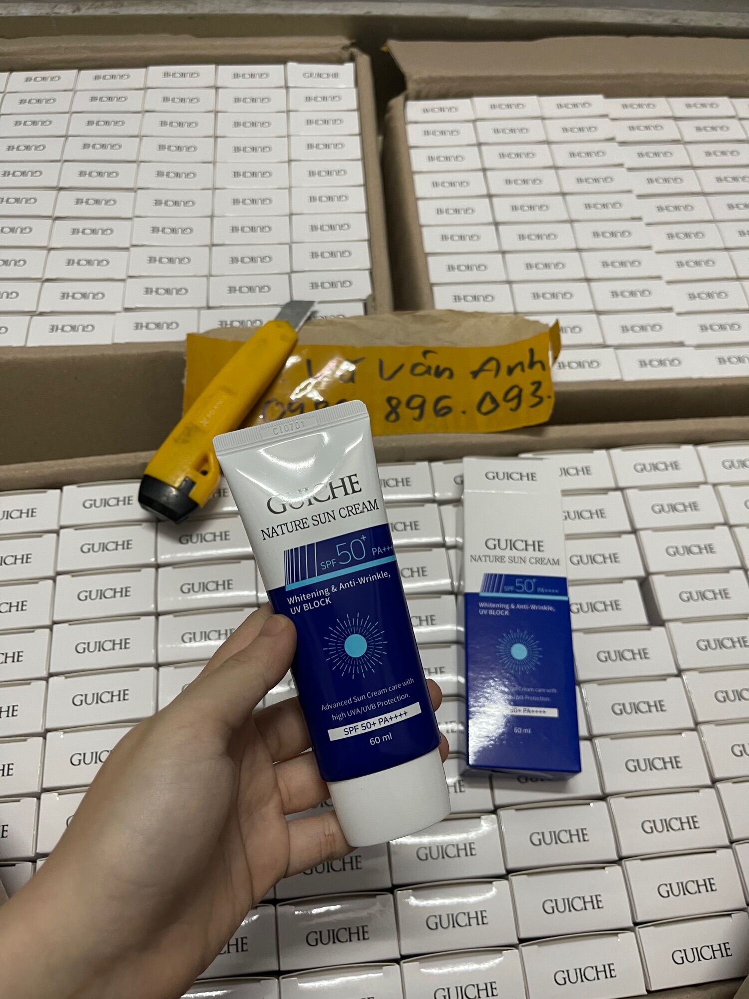 [Mẫu mới 2022] Kem Chống Nắng GUICHE NATURE SUN CREAM
