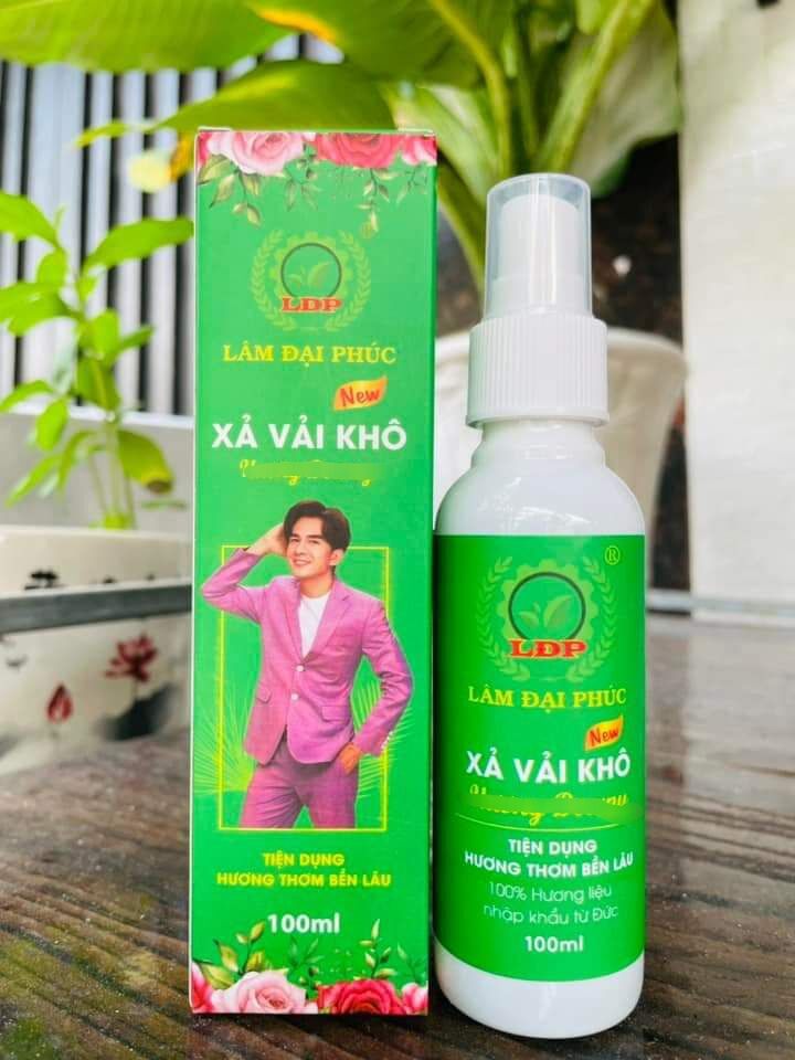 Xịt Xả vải khô Lâm Đại Phúc ( hương dowmy)