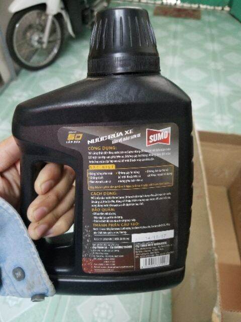 [HCM]nước rửa xe sumo wash&wax 1 lít