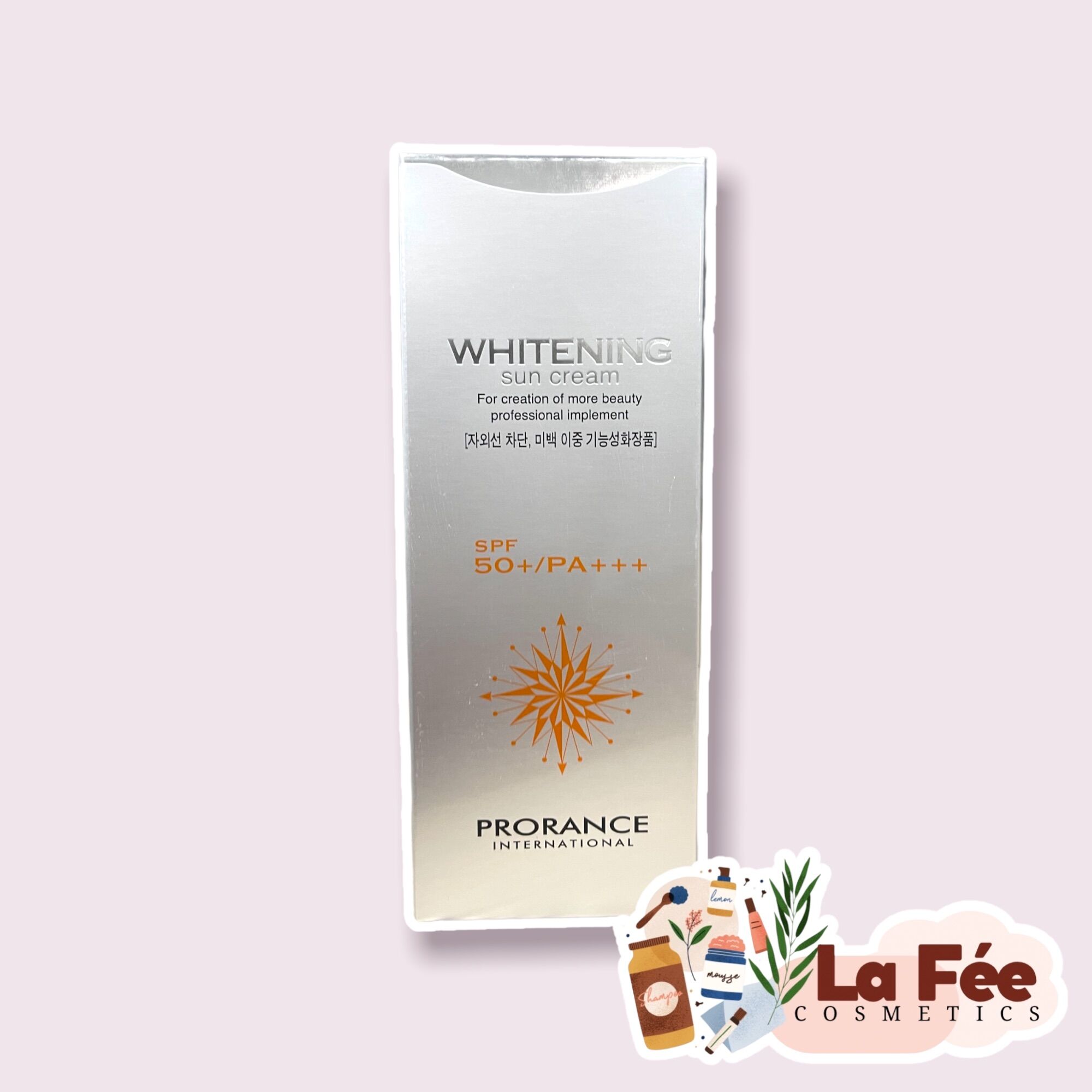 Lf kem chống nắng 3 lớp dưỡng trắng da spf 50+, pa+++ prorance whitening & sun cream