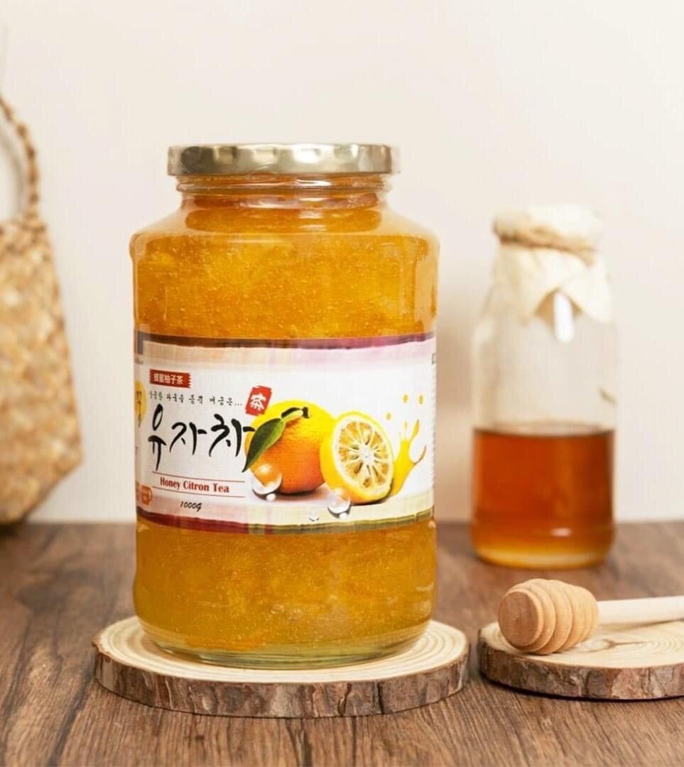 Mật ong chanh vàng hàn quốc 1000gr