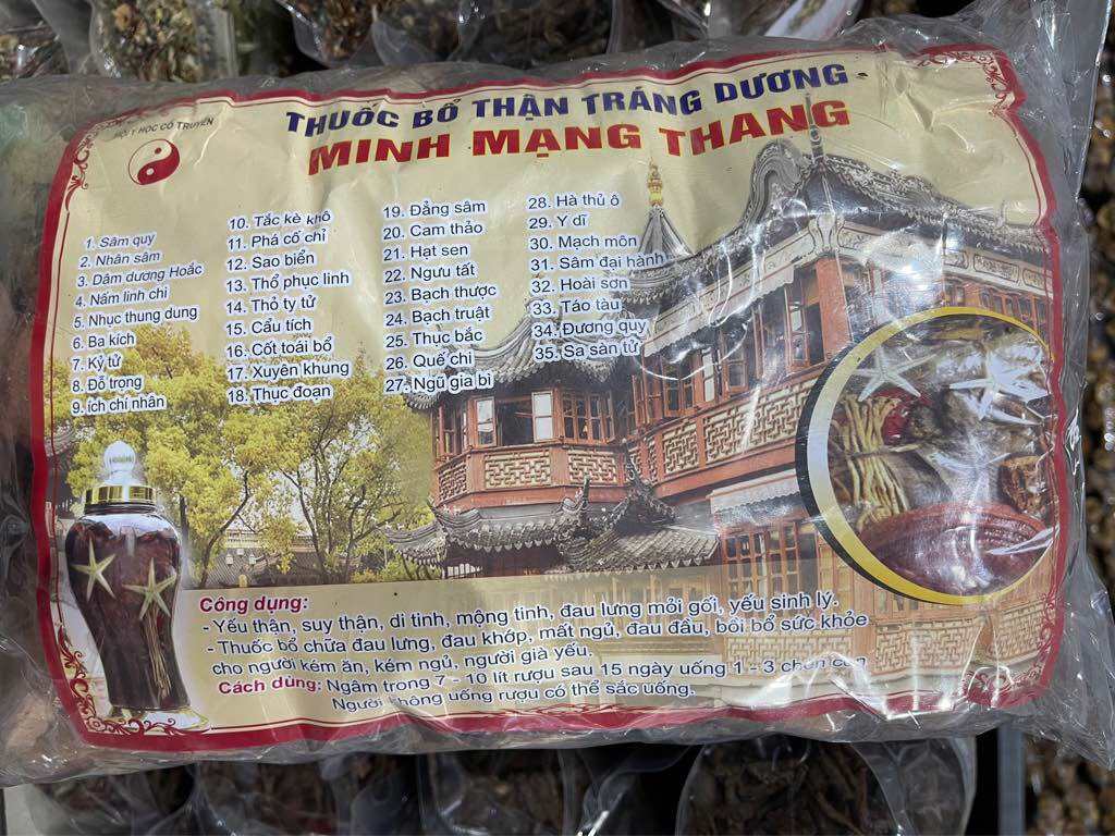 Minh mạng Thang 35 vị 2kg, cam kết hàng đủ 33 vị, 2kg, hàng chất lượng- Minh mạng tăng cường sinh lự